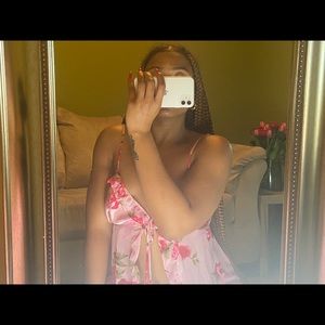 LA Intimates #PINK floral #lingerie top. Size XL